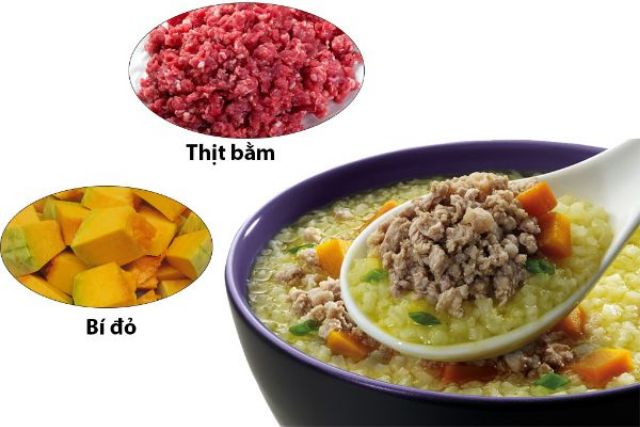 10 gói cháo cho bé từ 12 tháng SG FOOD