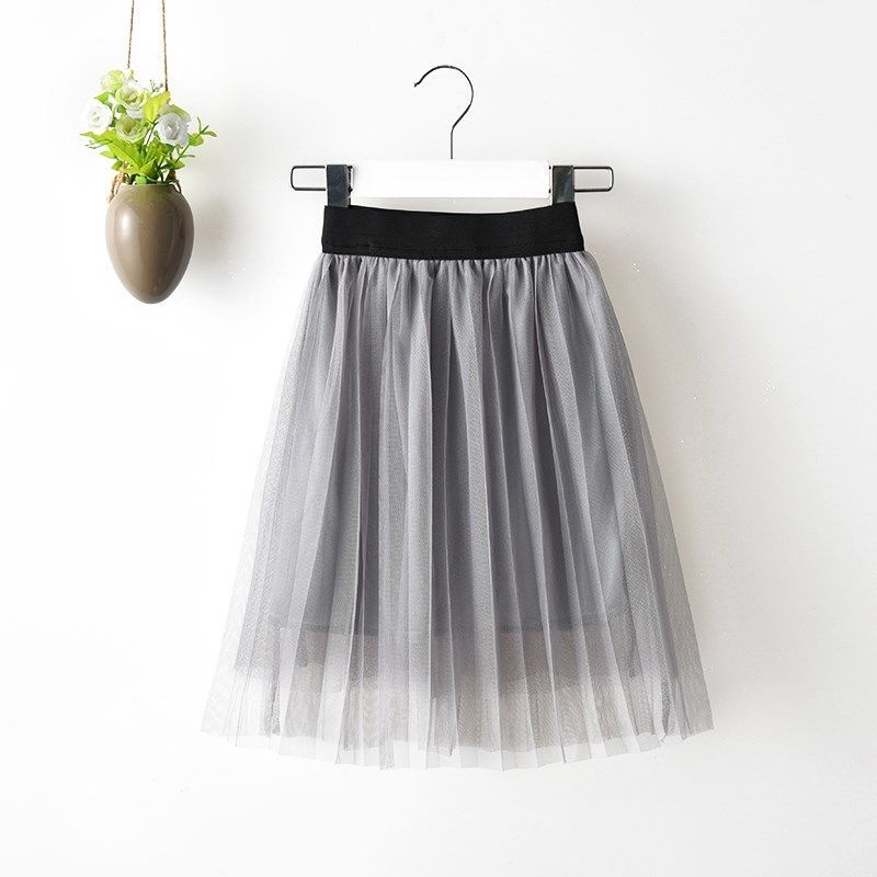 Chân Váy Lưới Công Chúa Thời Trang Xuân Hè Xinh Xắn Cho Bé Gái