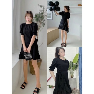Đầm bèo 60-90 ký đi tiệc, công sở đi chơi siêu xinh , thời trang nữ Big size
