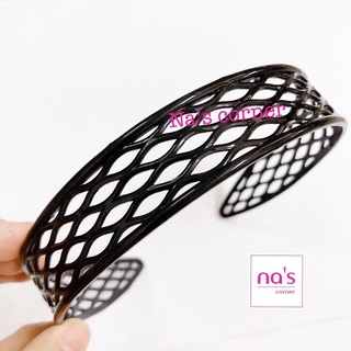 Cài tóc bờm tóc đơn giản nhựa lưới