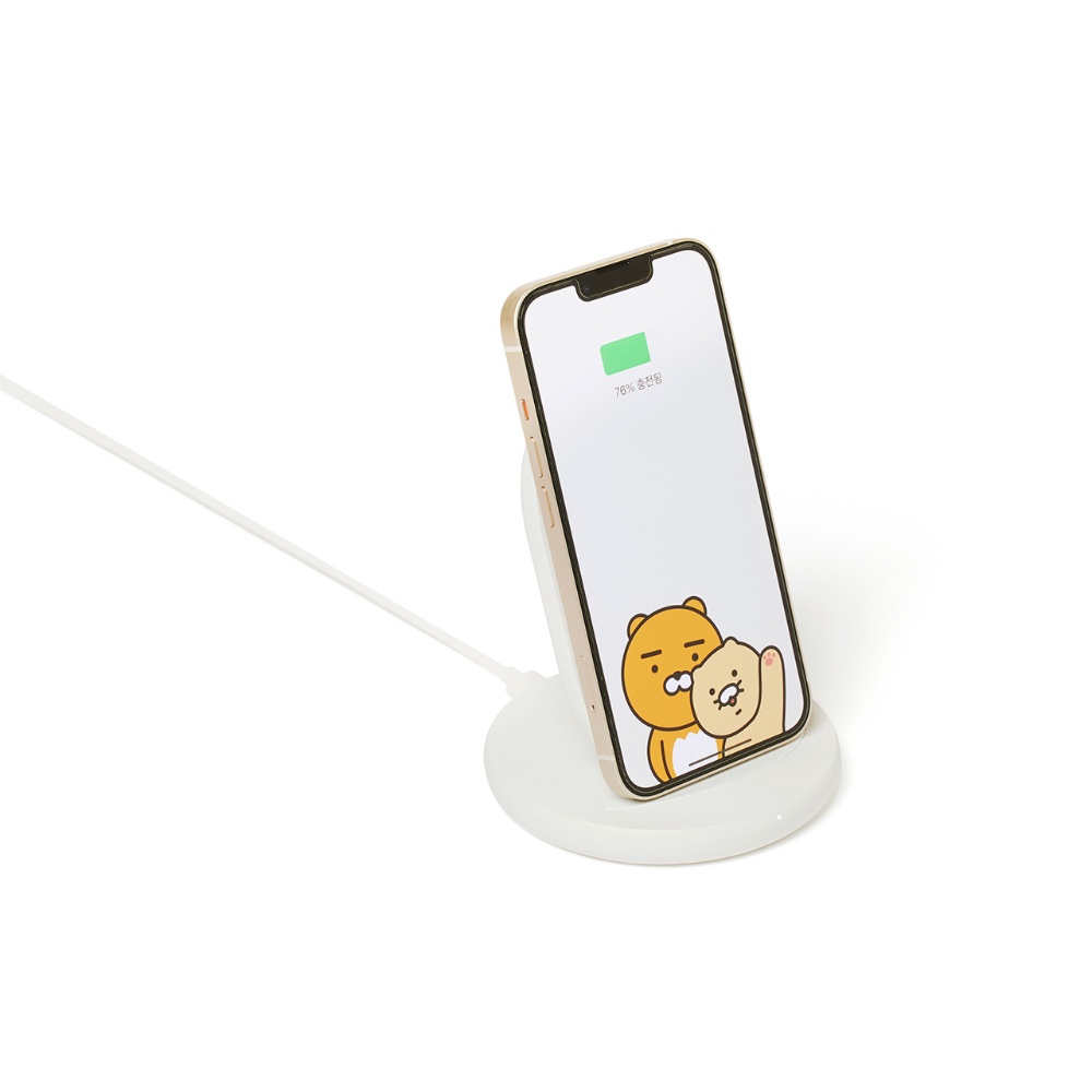 Đế sạc đứng không dây Kakao Friends Ryan &amp; Choonsik