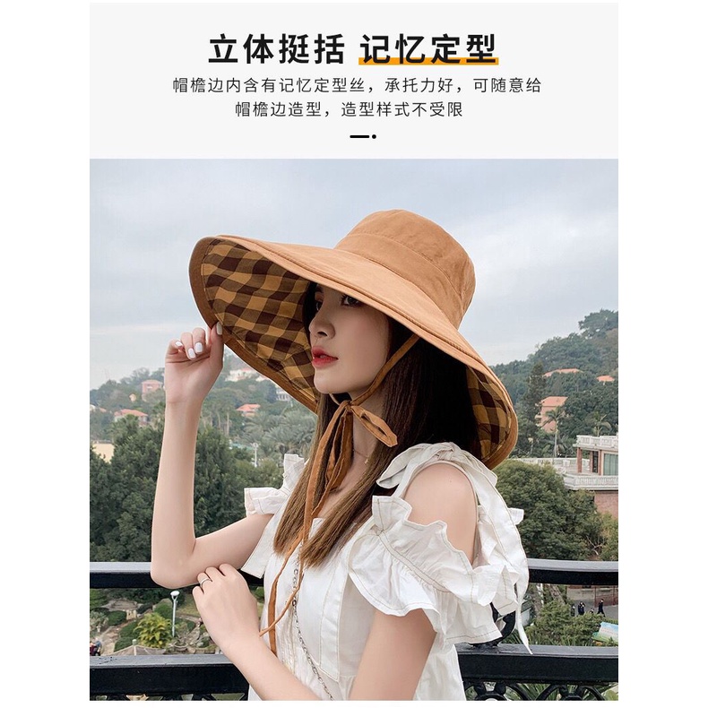 Nón Tai Bèo Che Nắng Chống Tia Uv Phong Cách Mới 2021 Cho Nữ