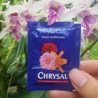 Thuốc Chrysal dưỡng hoa lâu tàn