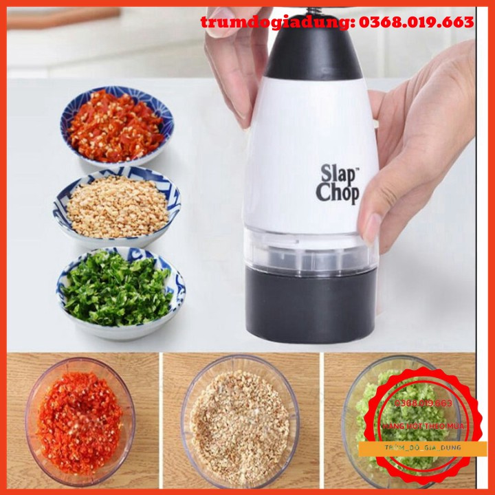 Thái băm hành rau củ quả Dụng cụ dập tỏi ớt đa năng Slap Chop