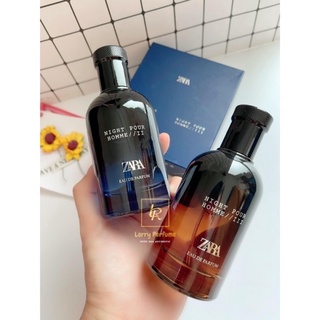 Set Nước Hoa Nam Zara Night II + III ( 100ml x2 ) Chính Hãng