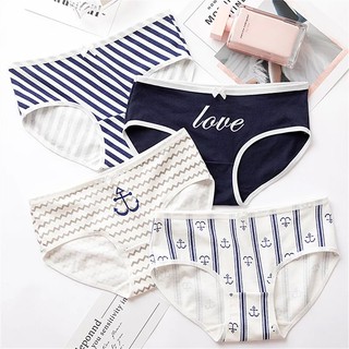 Quần lót nữ cotton combo 4 cái