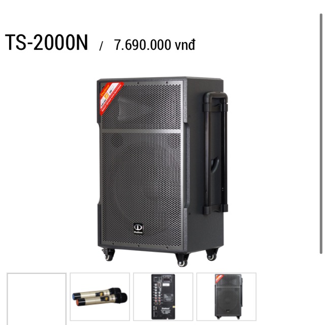 LOA KÉO DALTON TS-15G2000N ( Bass 40cm, 600W)