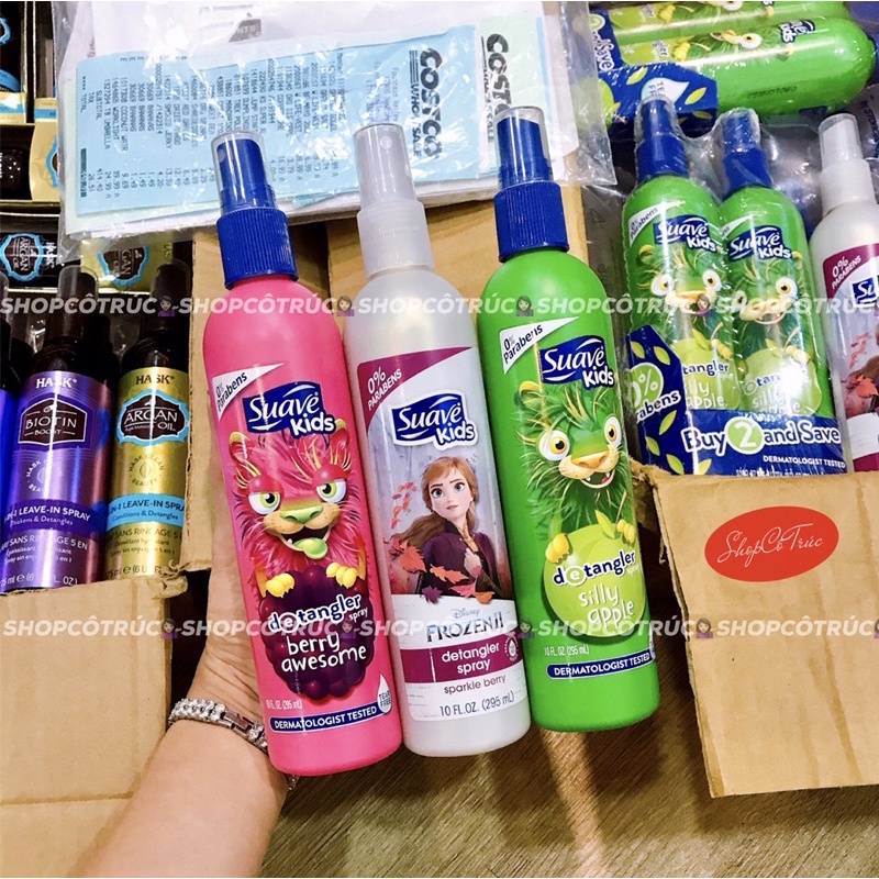 |FULLBILL| - XỊT DƯỠNG GỠ RỐI và MỀM TÓC #SuaveKids