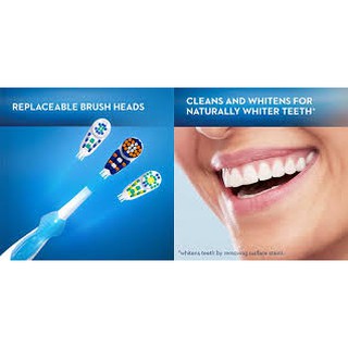Bàn Chải Đánh Răng Điện Oral B 3D WHITE (Loại dùng pin)