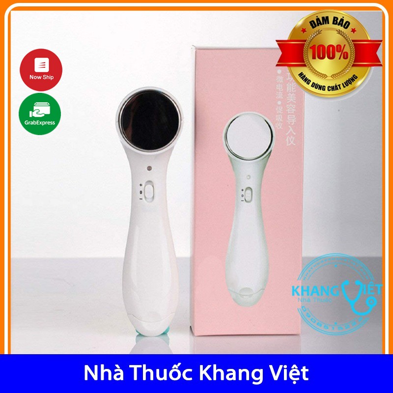 Máy Massae Mặt Bằng Ion Âm Giúp Rửa Sạch Loại Bỏ Độc Tố Trẻ Hóa Làn Da