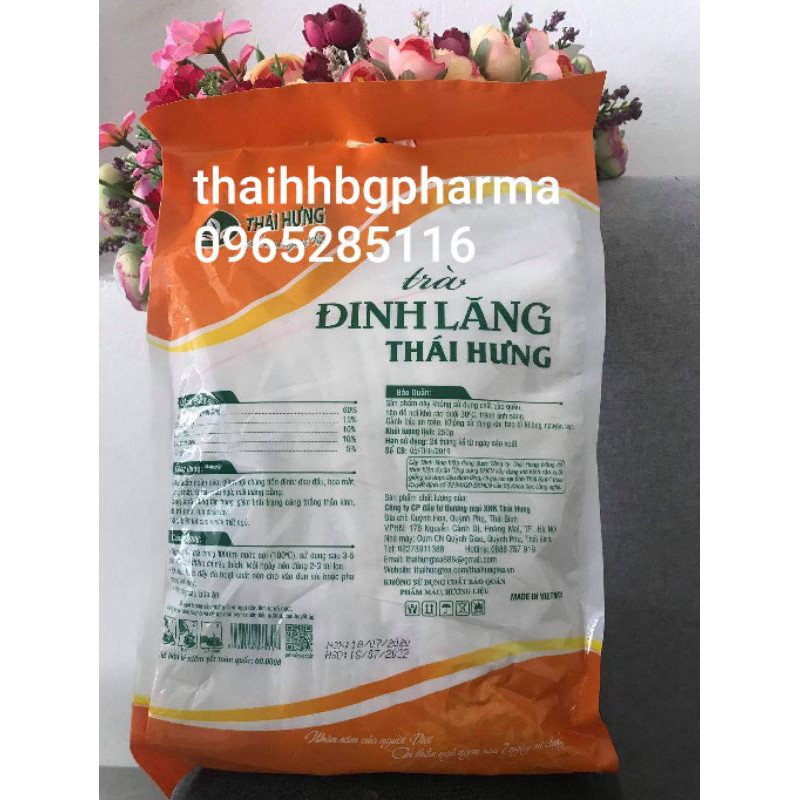 Trà Đinh Lăng Thái Hưng chính hãng ( bịch 50gói)