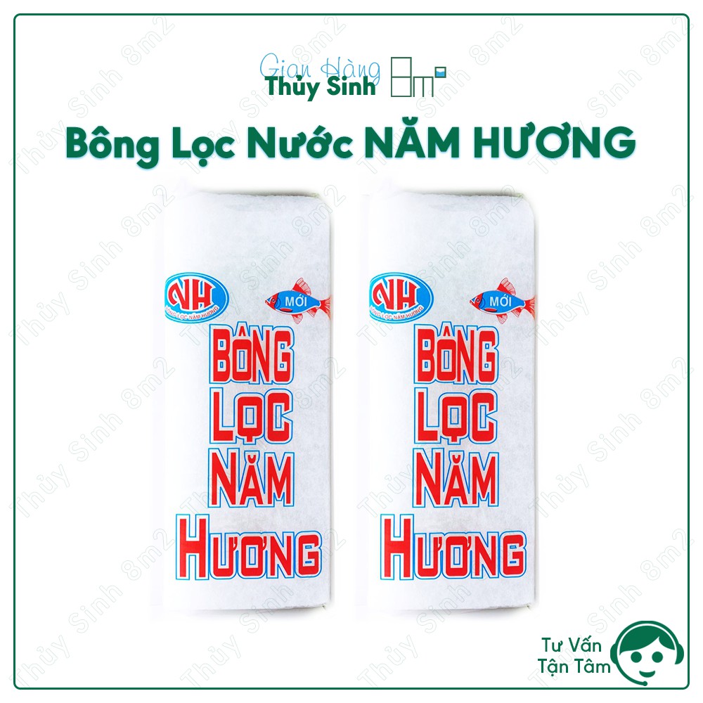 Bông Gòn Lọc Nước Cho Hồ Cá Tép - Vật Liệu Lọc - 8m2