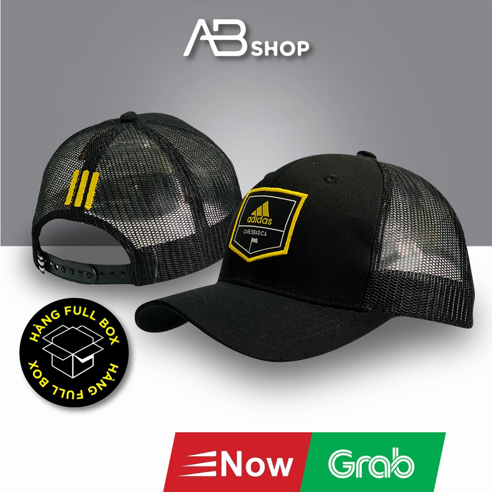 Nón Nam Cao Cấp Nón Lưới Màu Đen Hot Trend AB-30026
