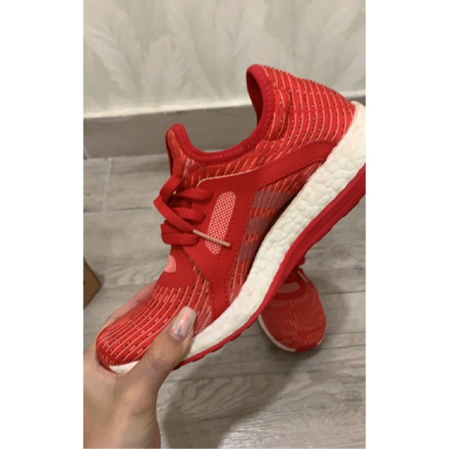 Giày Adidas Pure Boost Nữ Đỏ Secondhand