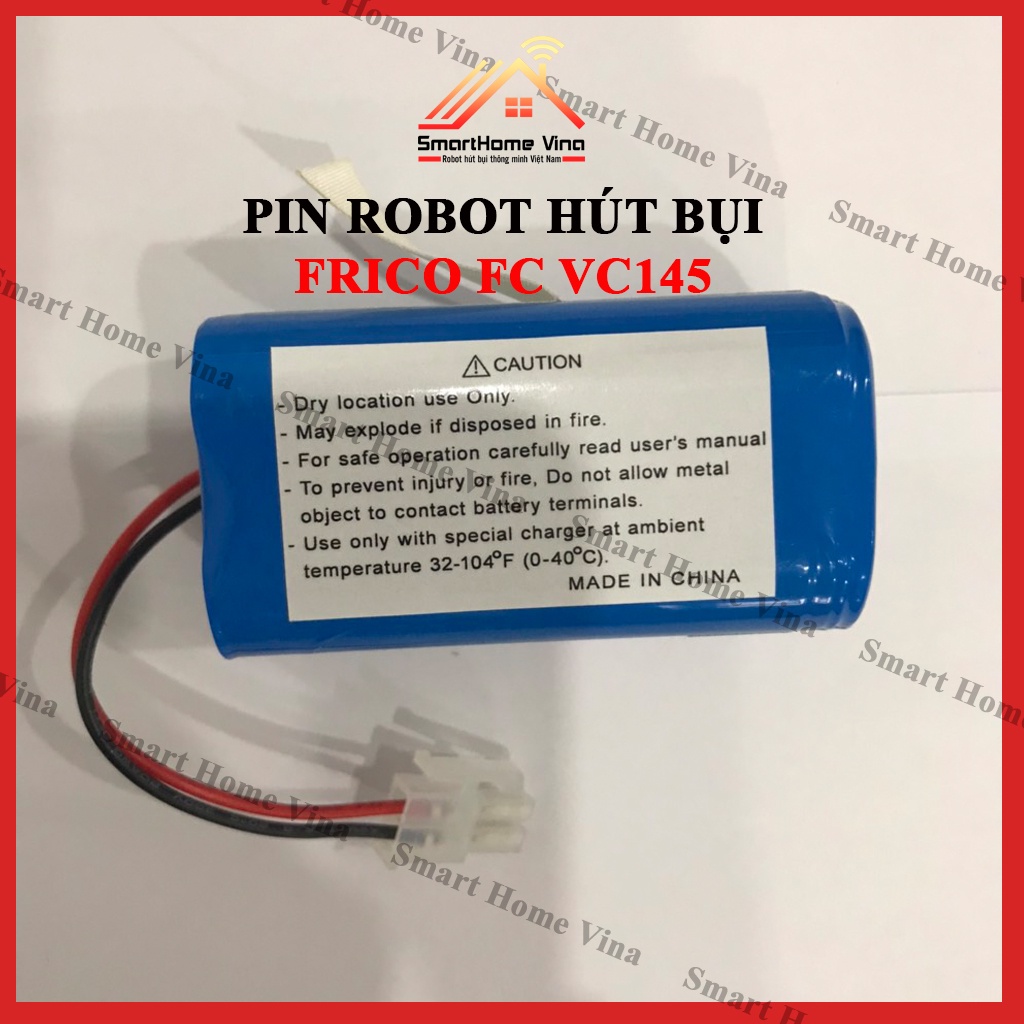 Pin robot hút bụi Frico FC VC145