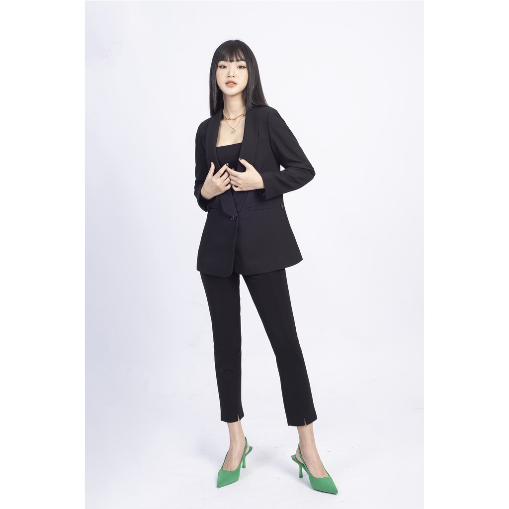 Áo vest cổ bẻ MMOutfit V0820157