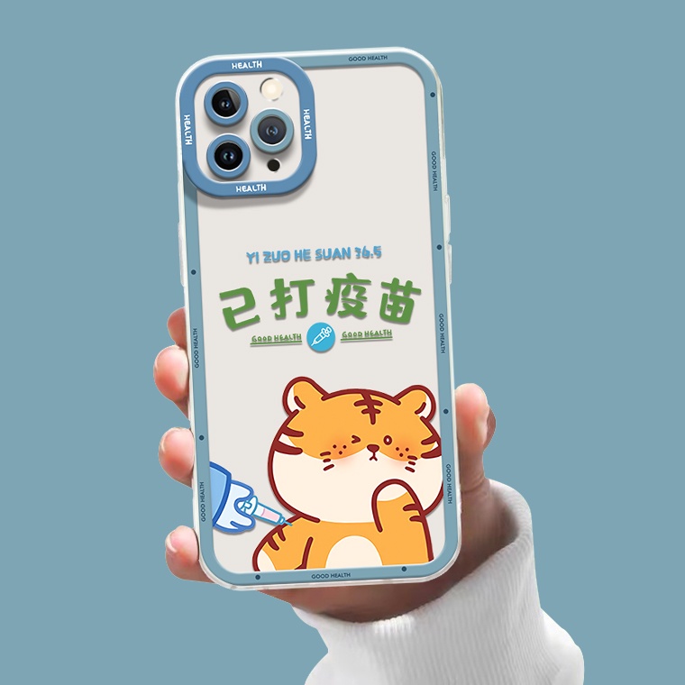 Ốp Điện Thoại TPU Dẻo Trong Suốt Họa Tiết Hoạt Hình Dễ Thương Cho IPhone 13 12 Pro Max 11 XS XR X 8 7 6S Plus