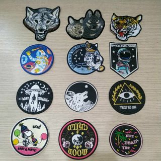 Patch, sticker dán/ủi quần áo kích thước lớn