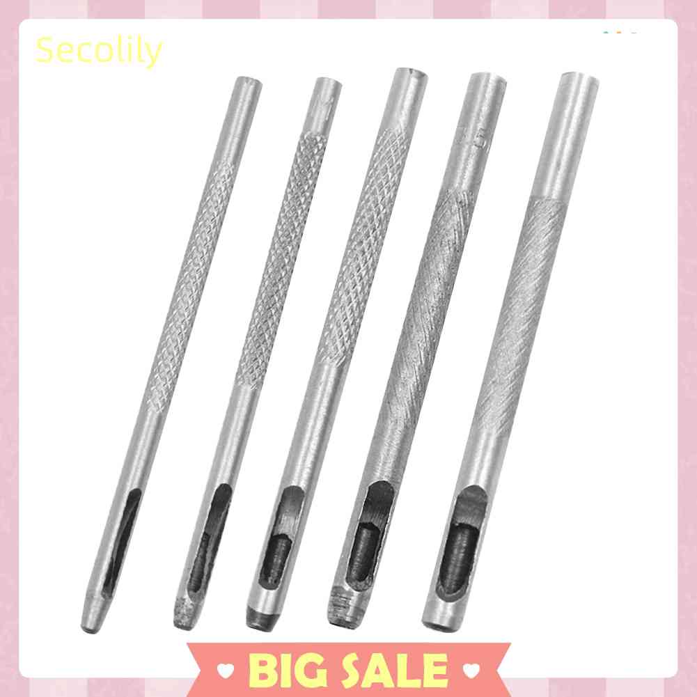 Set 5 Dụng Cụ Đục Lỗ Dây Nịt Da
