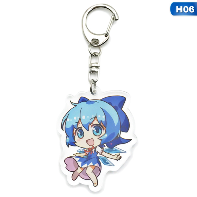 Tmdbyx Móc khóa hoạt hình touhou project dễ thương