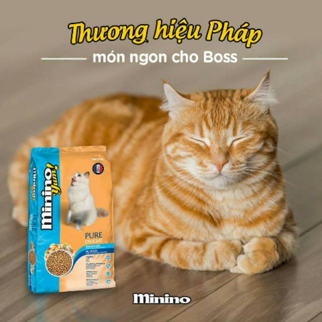 Thức ăn mèo minino yum 350g