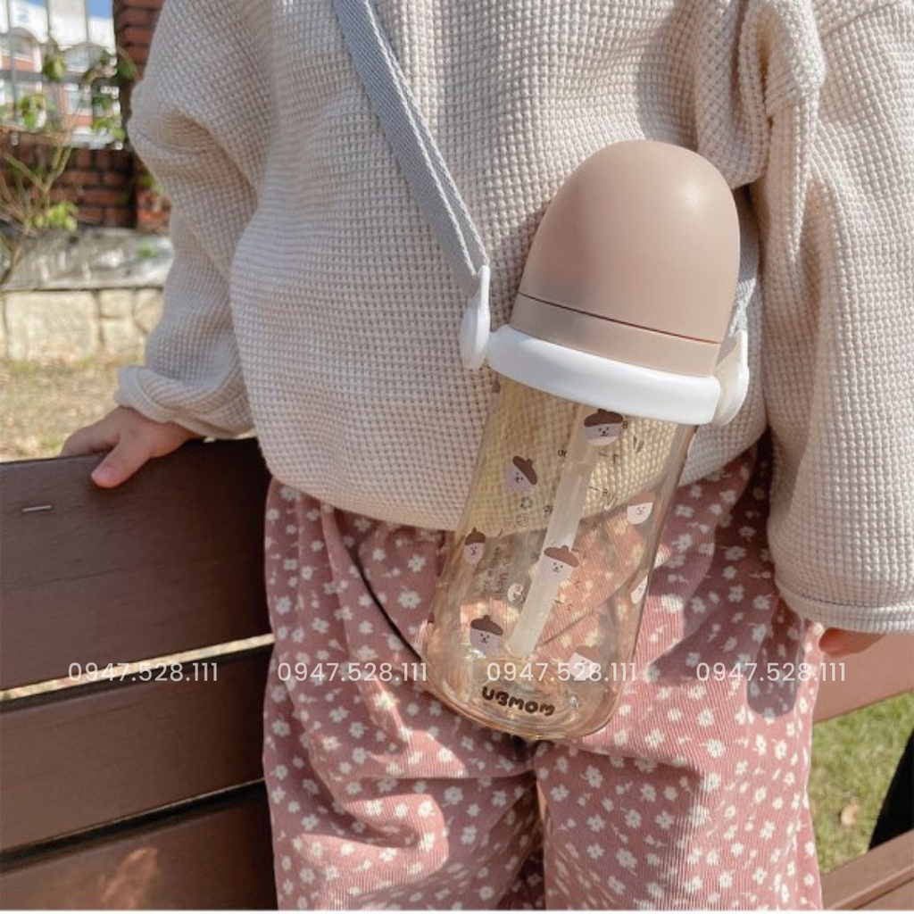 Vòng đeo dây đeo bình sữa Ubmom - vừa với tất cả các bình cổ rộng như Moyuum, Grosmimi, Bebepick, Mother K