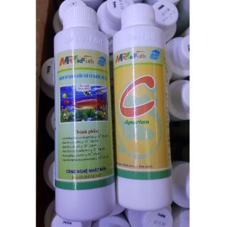 Combo Men vi sinh và vitamin cho hồ cá