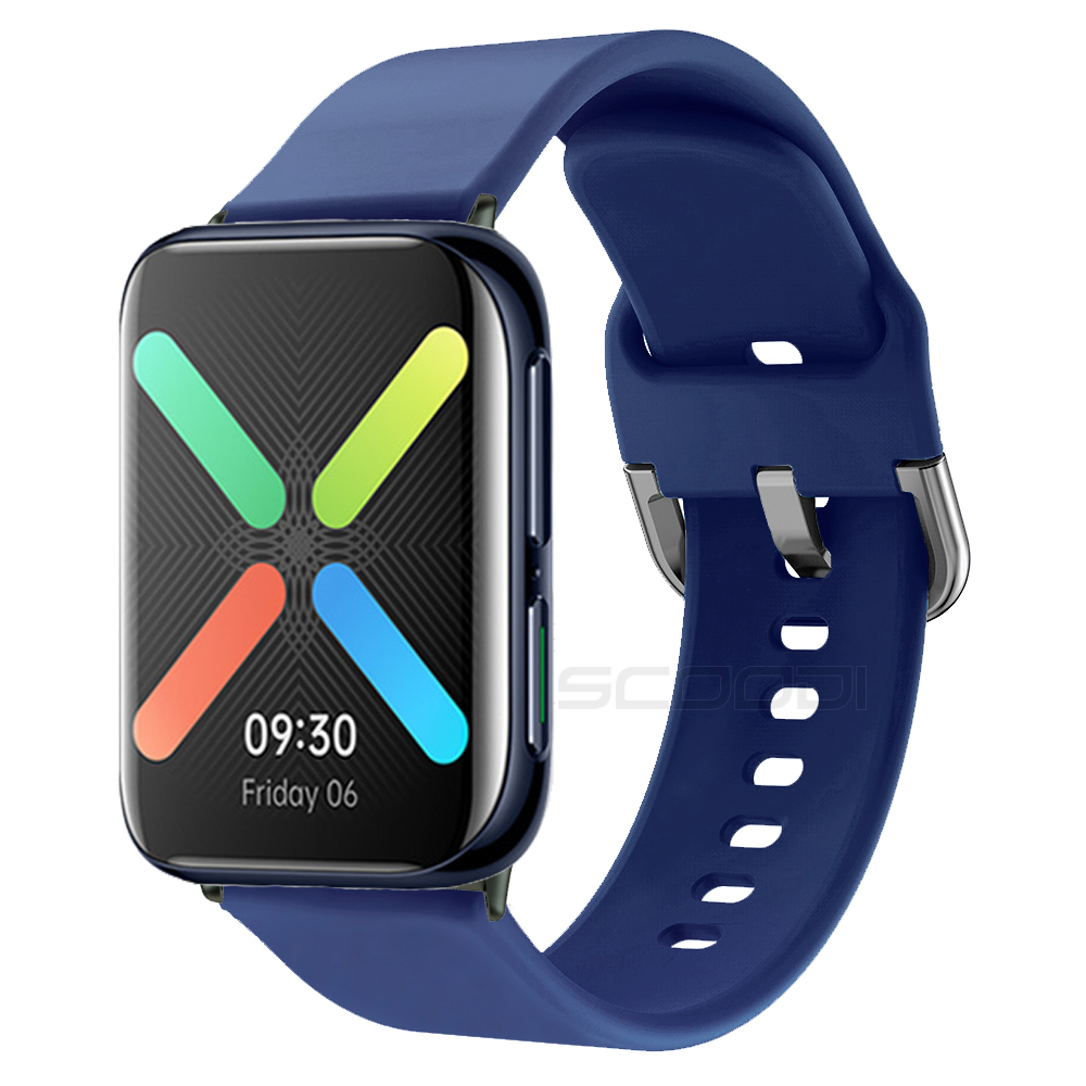 Dây Đeo Silicon Oppo 41mm 46mm Cho Đồng Hồ Thông Minh Oppo watch