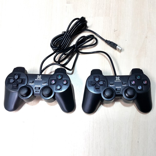 Bộ 2 Tay cầm chơi game Rung Controller cho máy tính bàn PC, laptop loại tốt | BigBuy360 - bigbuy360.vn
