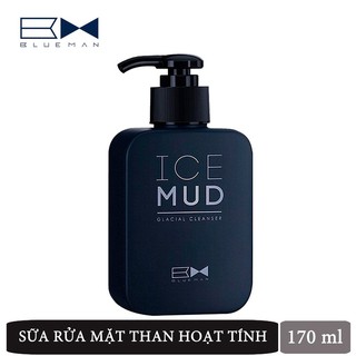 Sữa Rửa Mặt Ice Mud BLUEMAN Than Hoạt Tính Cho Nam