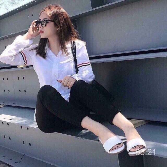 Xả - Áo sơ mi quốc dân vạch tay chất thô lụa