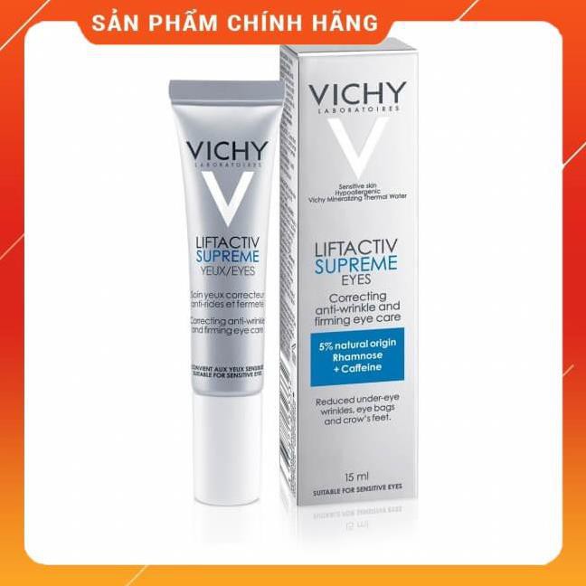 Vichy Kem Dưỡng Chống Nếp Nhăn Và Nâng Mí Mắt Liftactiv Ds Eye Cream 15ml