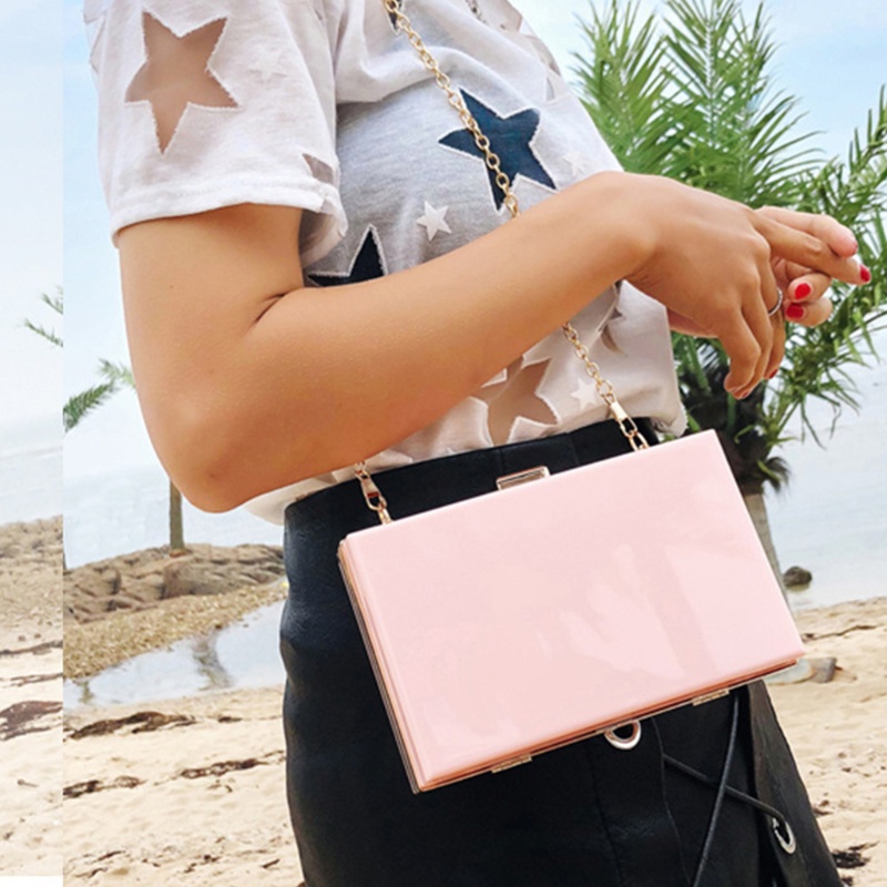 Túi Đeo Chéo Vai Bằng Acrylic Thời Trang Dành Cho Nữ