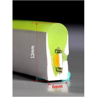 1m LED NEON 12v CẮT 2,5cm