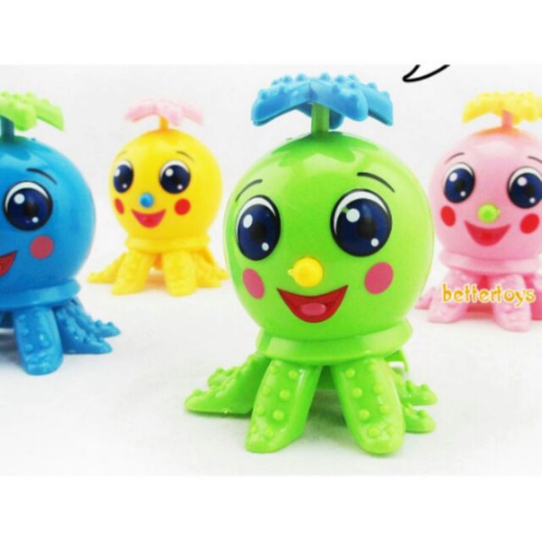 Bạch tuộc chạy cót bò ngang - Đồ chơi trẻ em bạch tuộc cảm xúc cho bé