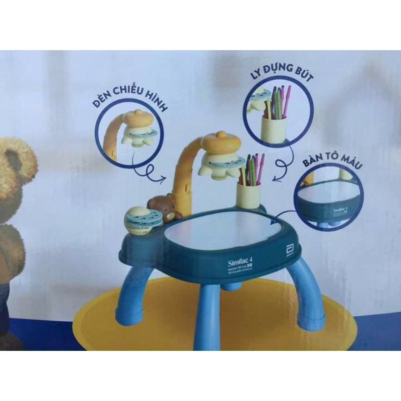 Bộ Bàn Tập Vẽ Sáng Tạo Cho Bé Similac, Có Chiếu Đèn, Dùng Pin -