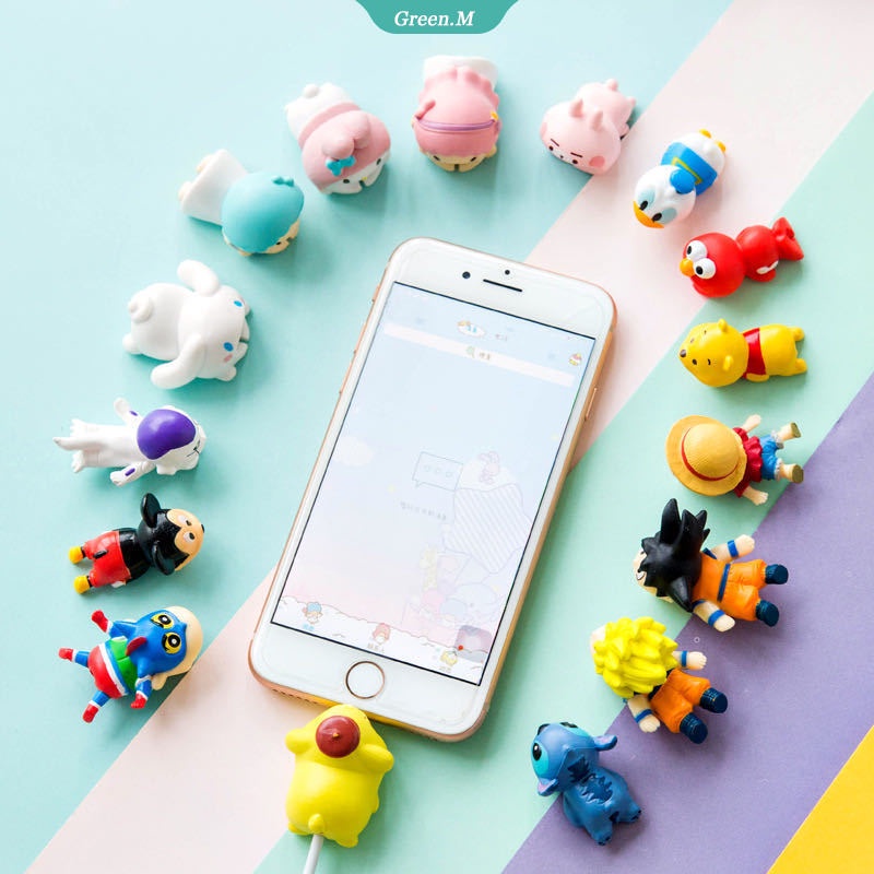 Phụ Kiện Bảo Vệ Dây Cáp Sạc Hình Chopper Luffy ONE PIECE Cho IPhone12 X