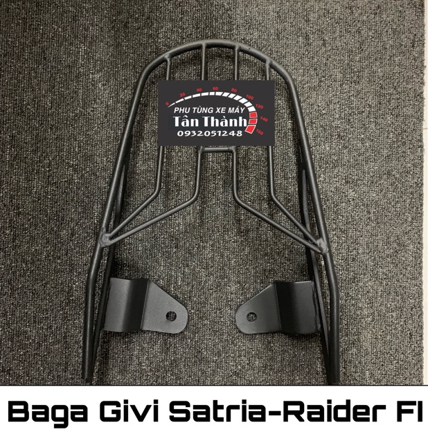 Cảng sau Raider FI, Satria kiểu Indo, Givi - Đồ Chơi Xe Máy