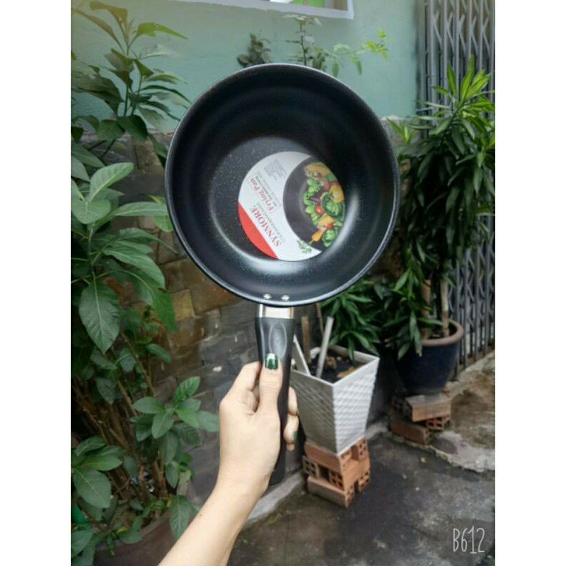 Chảo vân đá chống dính SYNMORE 20cm LÒNG SÂU