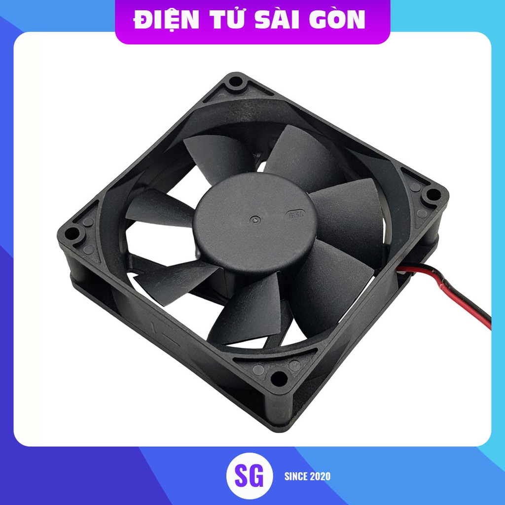 Quạt tản nhiệt ít tiếng ồn 8025 8cm