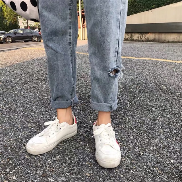 [ Sẵn L XL 2XL 3XL] Quần Jean Baggy rách / Quần Jeans baggy ulzzang / có ảnh thật ...