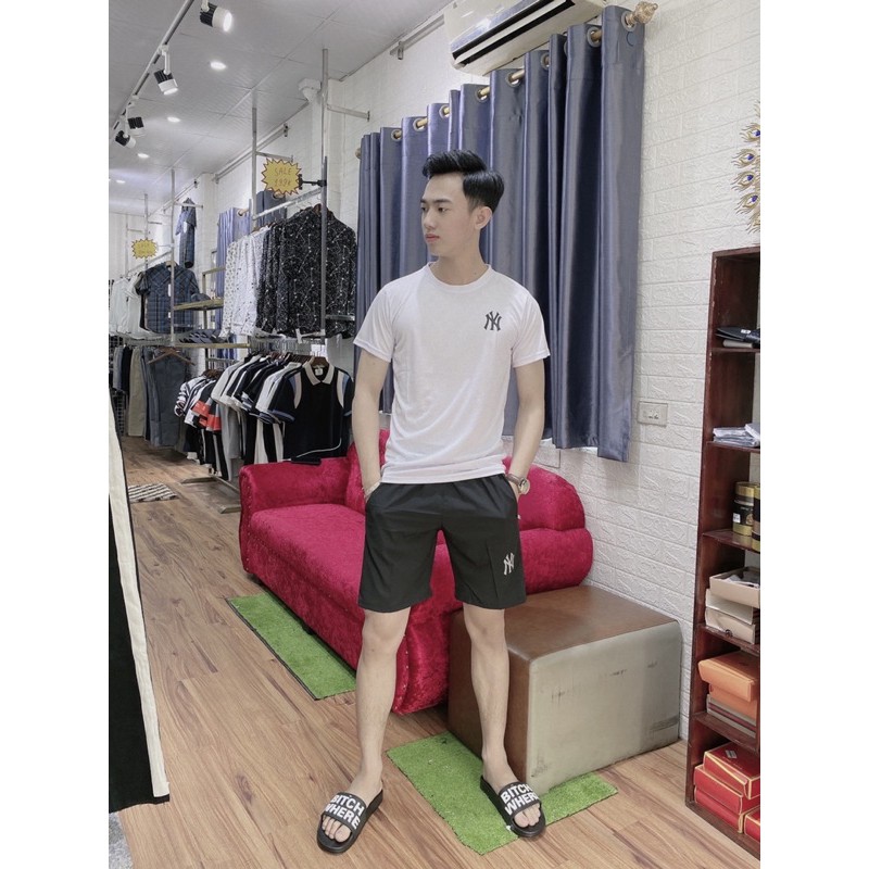 Bộ quần áo thể thao nam . Bộ thể thao nam cộc tay 04 | BigBuy360 - bigbuy360.vn