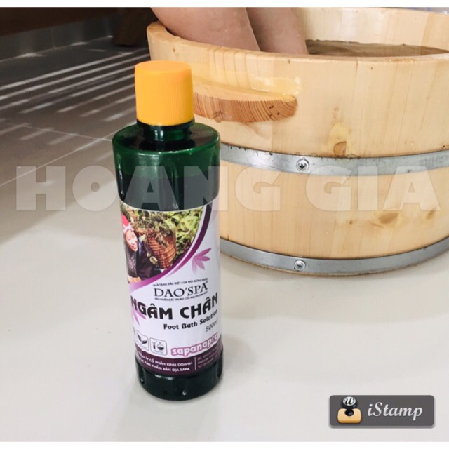 Nước Ngâm Chân Dao Đỏ Dao'spa 1 chai 500ml