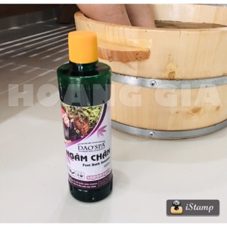 Nước Ngâm Chân Dao Đỏ Dao'spa 1 chai 500ml