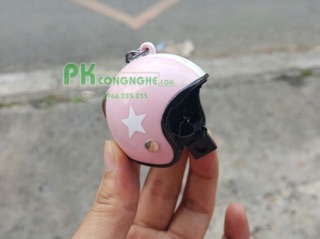 Móc khoá nón bảo hiểm 3/4