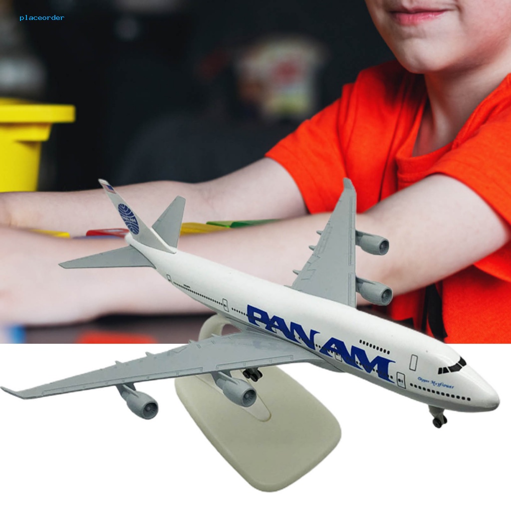 Đồ Chơi Máy Bay Boeing 747 Bằng Hợp Kim Nhỏ Gọn Dành Cho Lớp Học