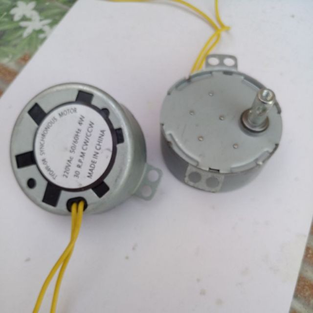 Motor MÔ TƠ giảm tốc độ 30 r.p.m 30 vòng phút 4w MÔ TƠ MÁY PHUN BONG BÓNG mini