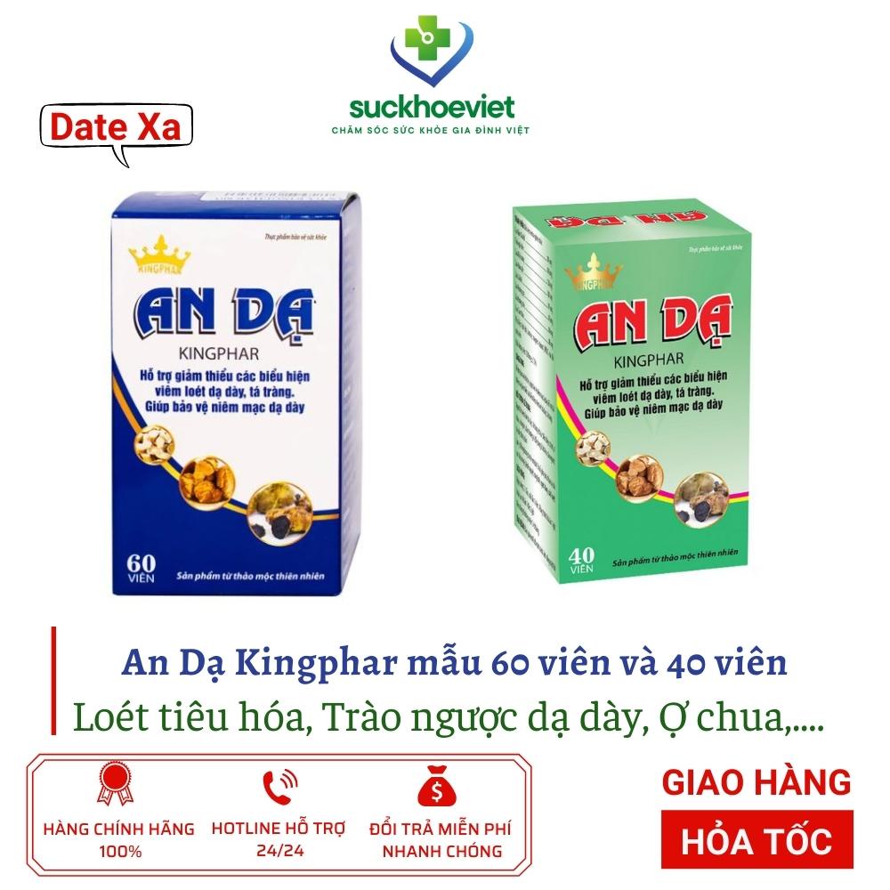 An Dạ Kingphar viên hỗ trợ loét dạ dày trào ngược dạ dày