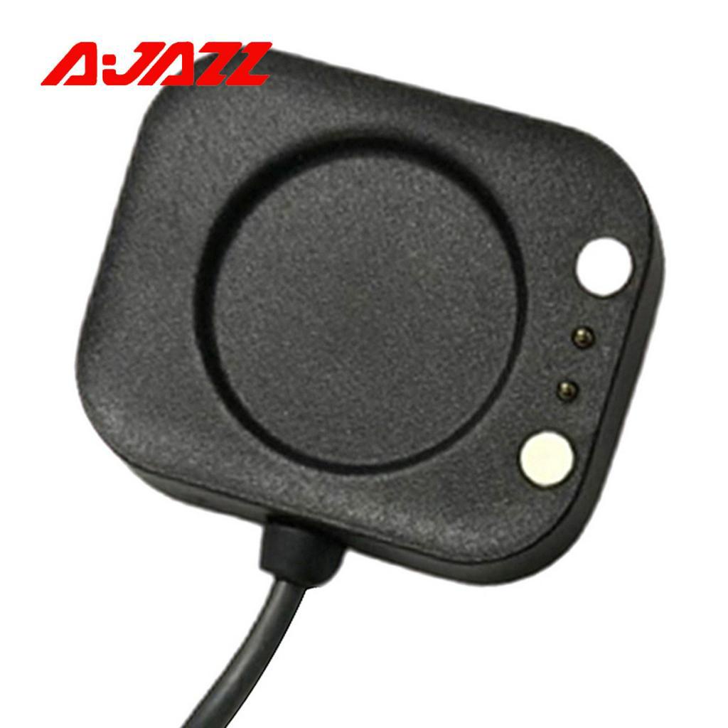 Đế sạc nguồn có dây cáp sạc USB màu đen cho đồng hồ thông minh P8