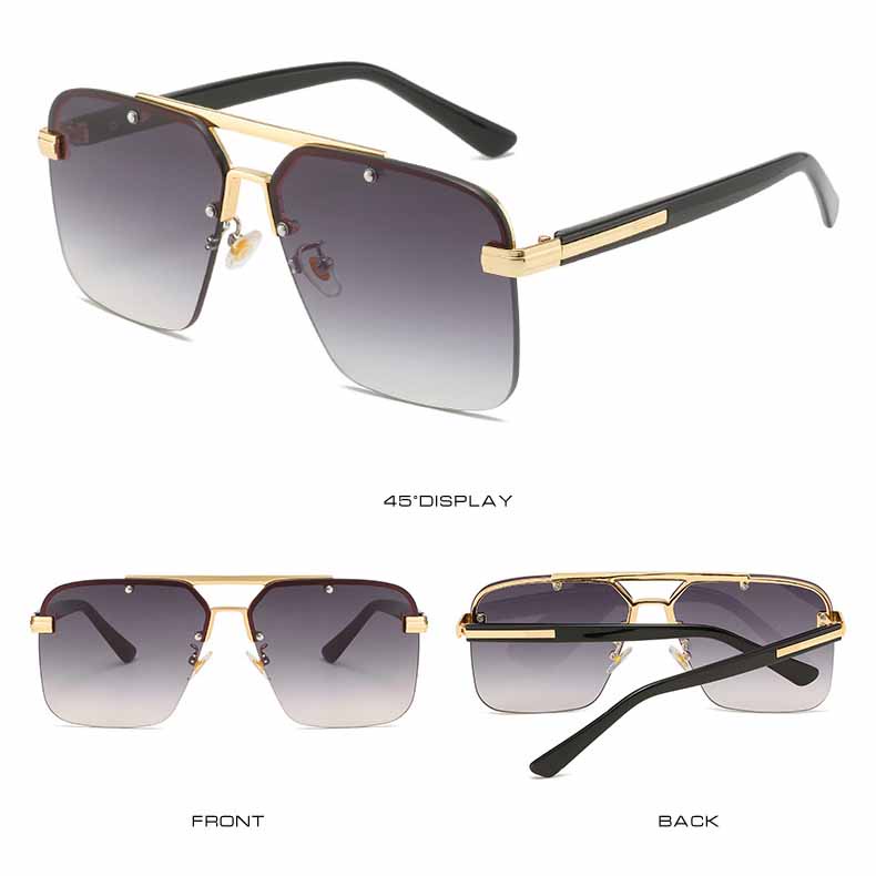 Kính mát nam nữ MM024N kiểu dáng kính vuông phân cực chống tia UV thời trang sử dụng khi đi đường,đi dã ngoại